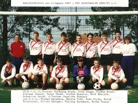 C-Jugend Bezirksmeister 1997
